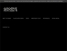Tablet Screenshot of groovemerchantsutah.com